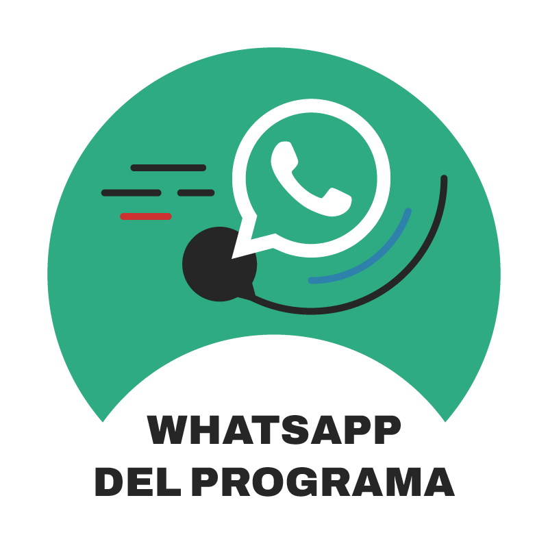 Botón al canal de whatsapp del Pregrado en Comunicación Social - Periodismo