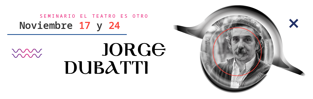 Fotografía a escala de grises de Jorge Dubatti