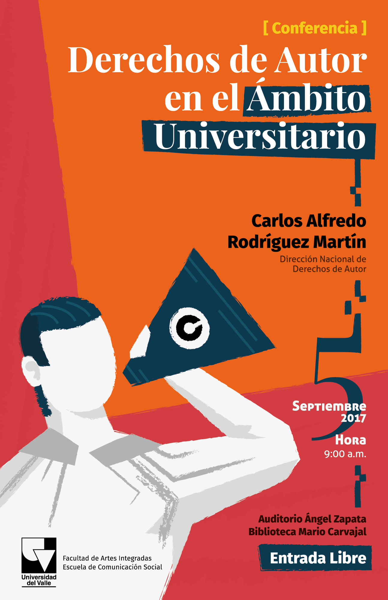 Conferencia, Derechos de Autor en el Ámbito Universitario