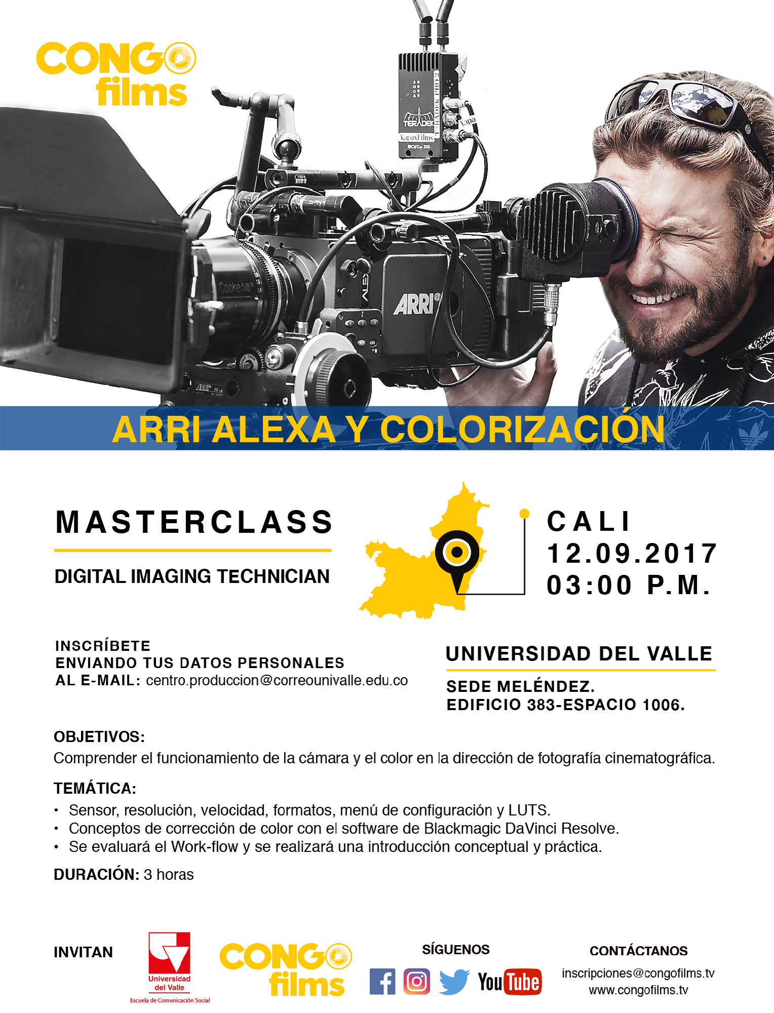 MasterClass, Arri, Alexa y Colorización