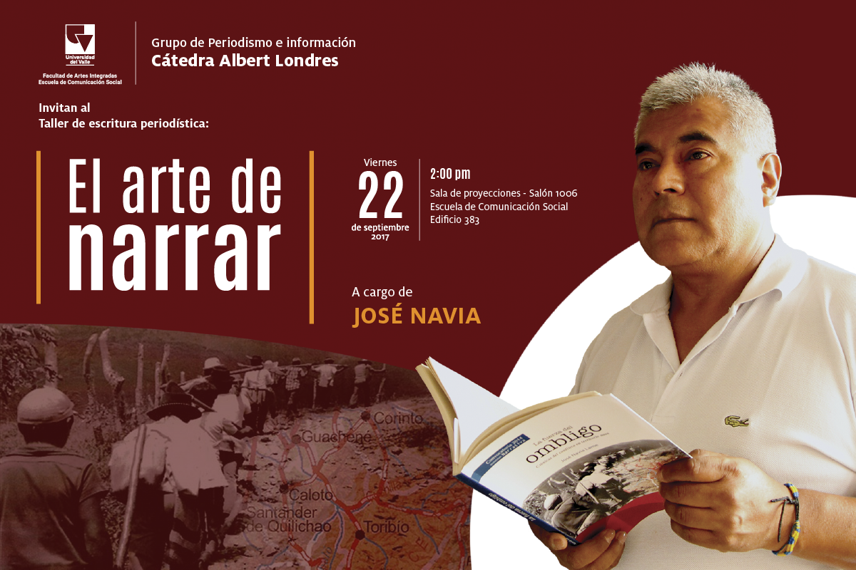 Cátedra Albert Londres - Taller de Escritura Periodística: El Arte de Narrar