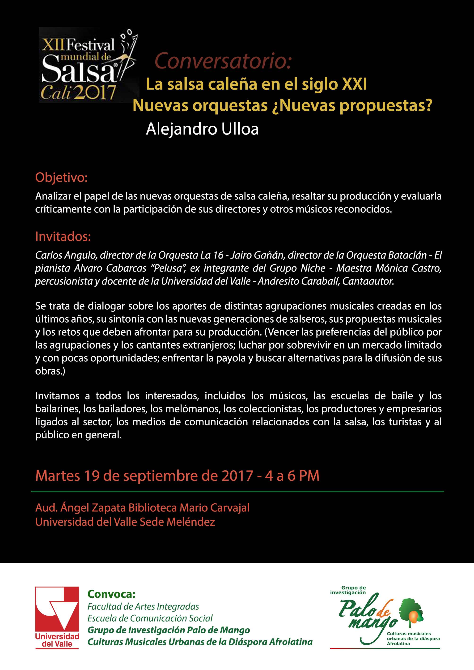 XII Festival Mundial de Salsa Cali 2017