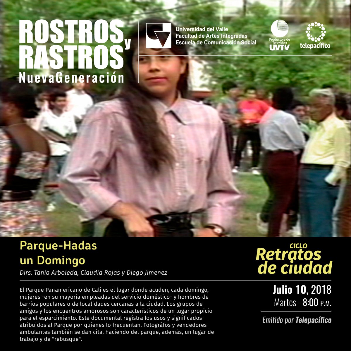 Imagen publicitaria para el episodio de Rostros y Rastros Nueva Generación