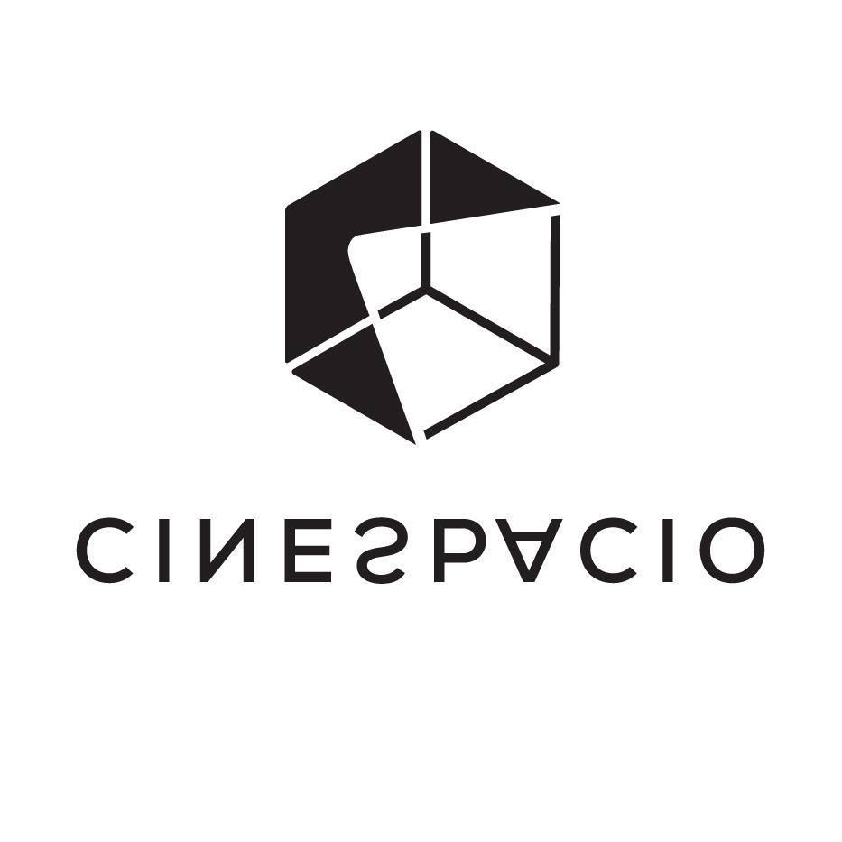 Logosímbolo a Blanco y Negro de Cinespacio