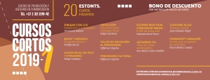Cursos Cortos 2019-1