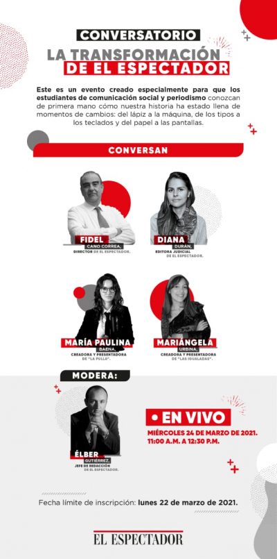 Conversatorio "LA TRANSFORMACI&Oacute;N DE EL ESPECTADOR"