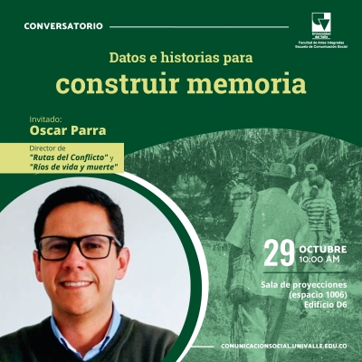 Conversatorio: Datos e historias para construir memoria