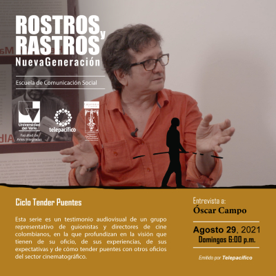 [Tender Puentes, Agosto 29] Entrevista a &Oacute;scar Campo