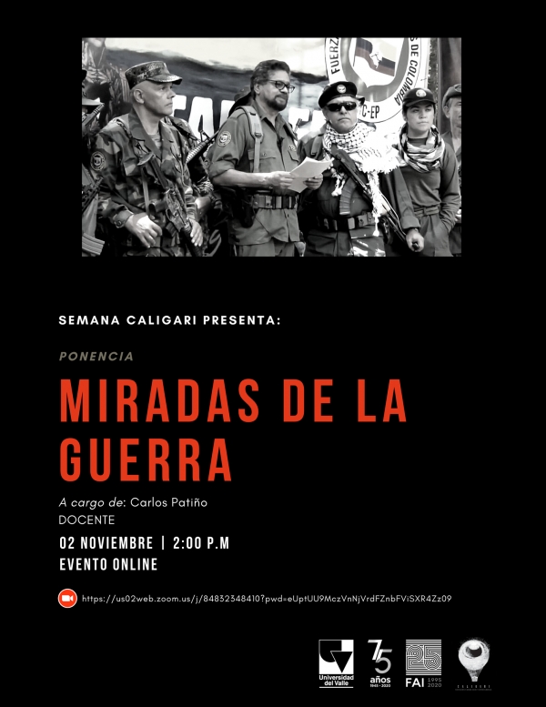 SEMANA CALIGARI  Evento online lunes 2  de noviembre 2020