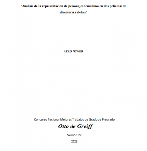 &ldquo;An&aacute;lisis de la representaci&oacute;n de personajes femeninos en dos pel&iacute;culas de directoras cale&ntilde;as&rdquo;