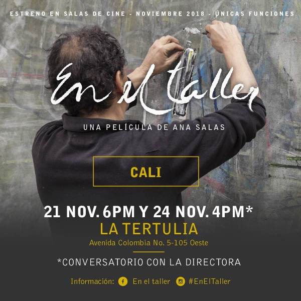 Conversatorio con Ana Salas, Dir. de "En el Taller"