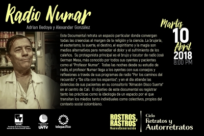 [Retratos y Autorretratos, Abril 10] Radio Numar