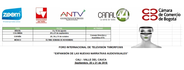 Foro Internacional de Televisi&oacute;n TVMORFOSIS 2018
