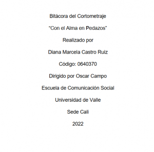 2022 - Con el alma en pedazos