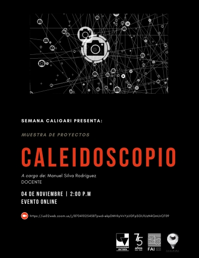 Caleidoscopio / Manuel Silva / Mi&eacute;rcoles 4 de noviembre 2:00 P.M.