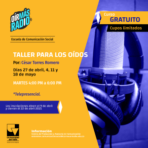 Taller para los o&iacute;dos